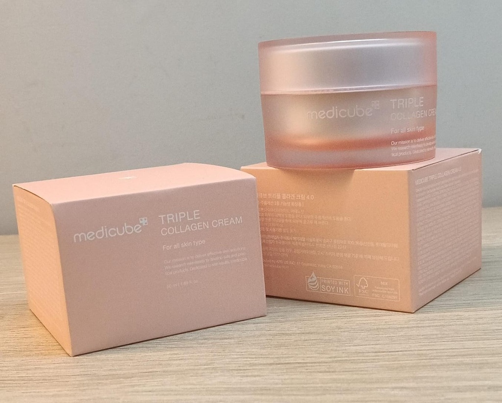 CREMA TTRIPLE COLAGENO ROSTRO MEDICUBE